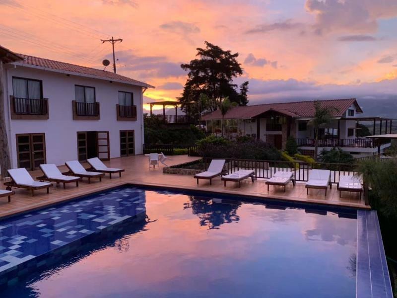 La Huerta Hotel Jiguales Eksteriør billede